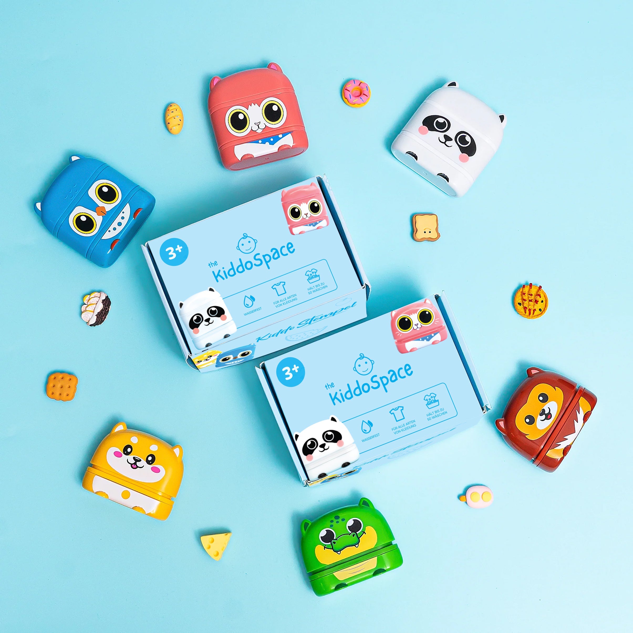 LamaStamp™ – Personalisierter Kinder-Namensstempel