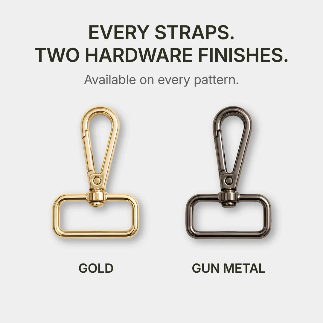 Buckle finish options