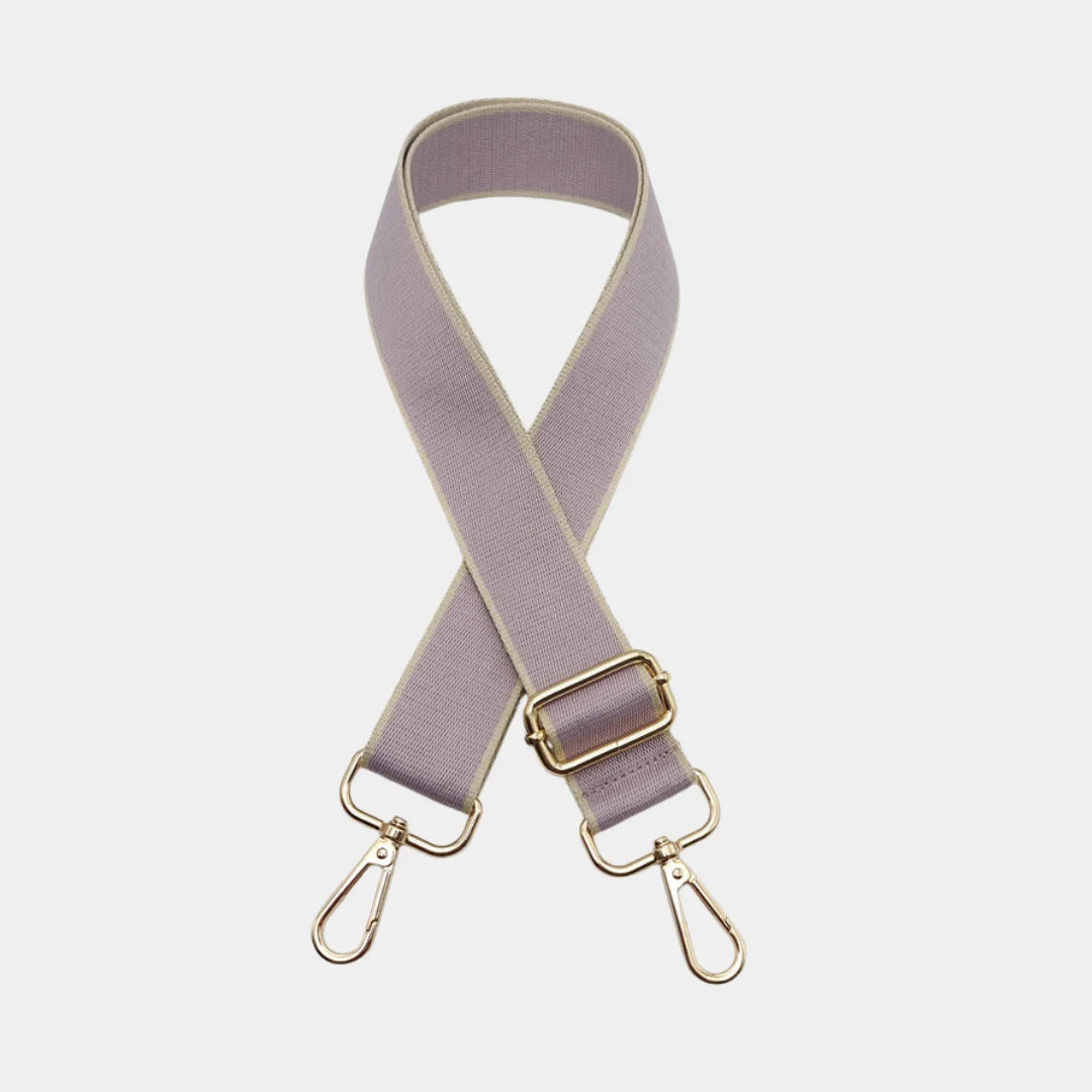Heritage Stripe strap in Soft Lavender