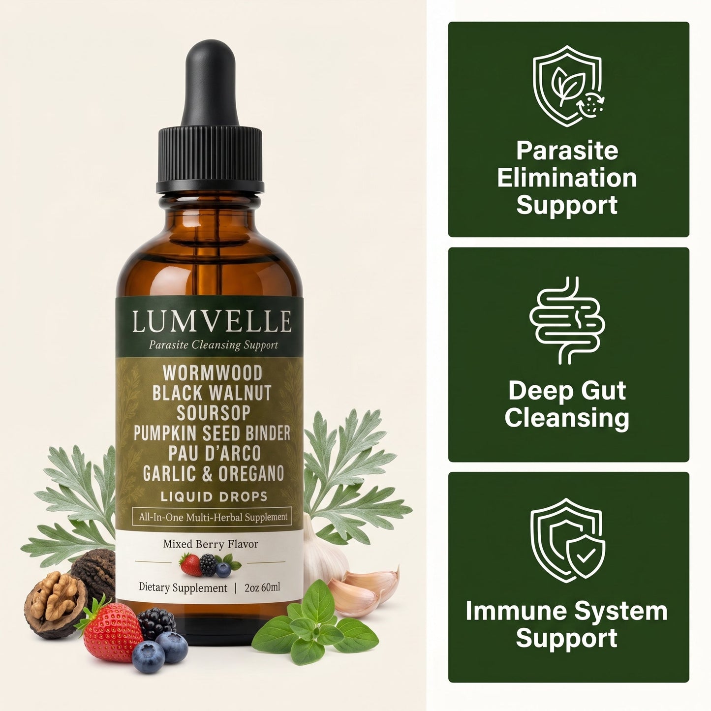 Lamartia Wormwood Drops