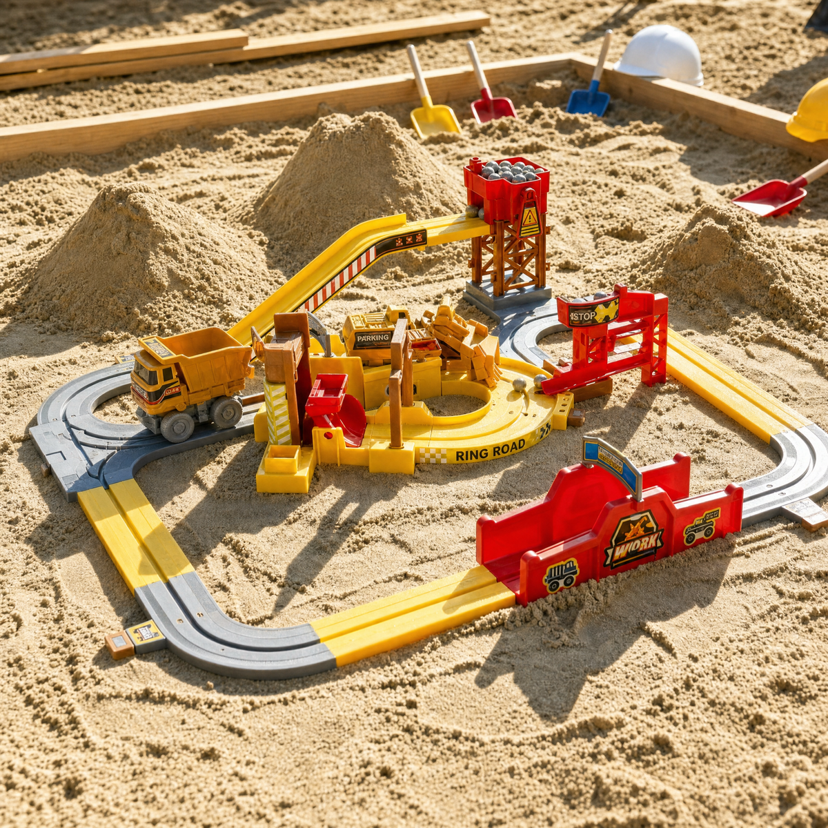 Lamartia Quarry motorized dump truck construction set